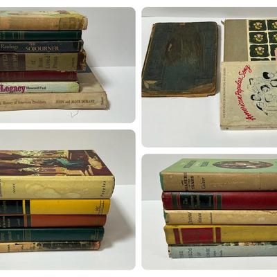 Vintage Books: Many Chicago Book Club - Old Yeller, Seven Steeples & More
