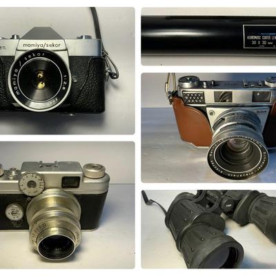 Argus, Mamiya, Kodak Film Cameras 