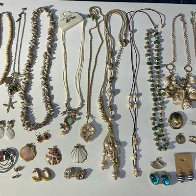 Nautical Theme Costume Jewelry Lot 
