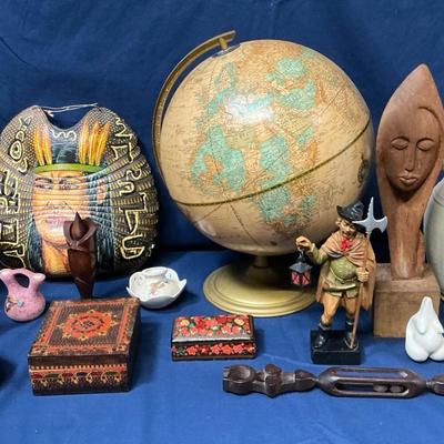 World Decor incl. Vintage Globe