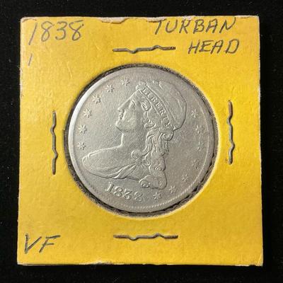 1833 Capped Bust Silver Half-Dollar (MMC56)