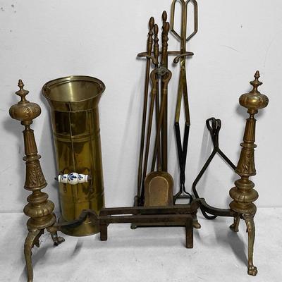 Fireplace Andirons & Tools