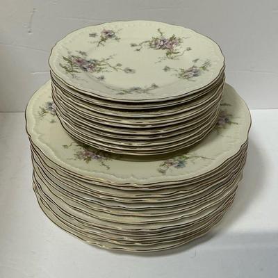 Theodore Haviland Annette 7.5" & 10.25" Plates