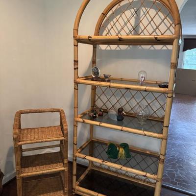 Tall shelf and ducks sold.