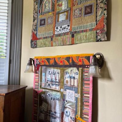 Sale Photo Thumbnail #2: art quilts