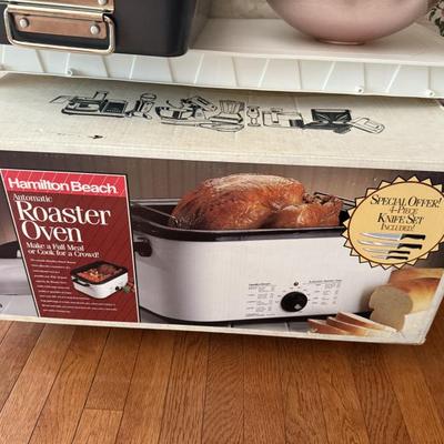 Still in the box. Perfect for thanksgiving turkey