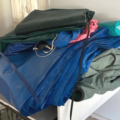 Mystery Tarps, Drop Clothes, Things For Pool?