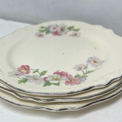 Incomplete Homer Laughlin Virginia Rosedinnerware