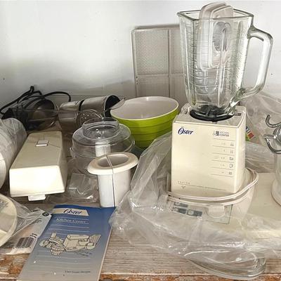 Oster Blender And Misc Parts Of Food Processor And More