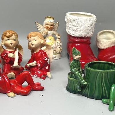 Vintage Elves And Angels