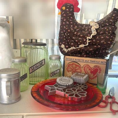 Vintage Housewares From depression Glass To Cookie Cutters