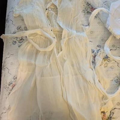 Antique/Vintage Girl's Jackets, Dresses, & Communion Veils
