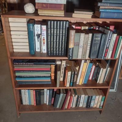 Books And Shelf