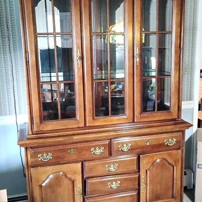 Vintage China Cabinet 