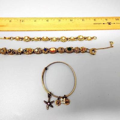 Vintage & Modern Charm Bracelets 