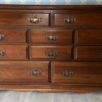 Vintage Solid Wooden Dresser