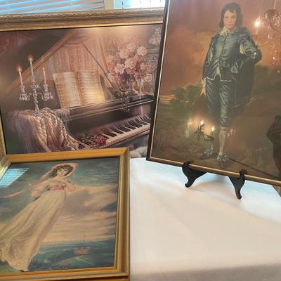 Framed Art Prints, Sonata By Firelight By Judith Gibson 