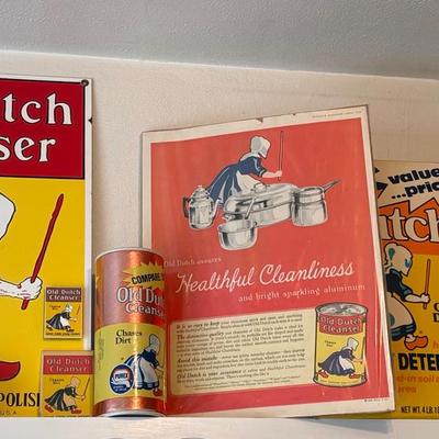 Old Dutch Cleanser Advertsing & More
