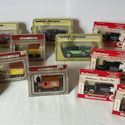 Matchbox And Budweiser Collectable Cars