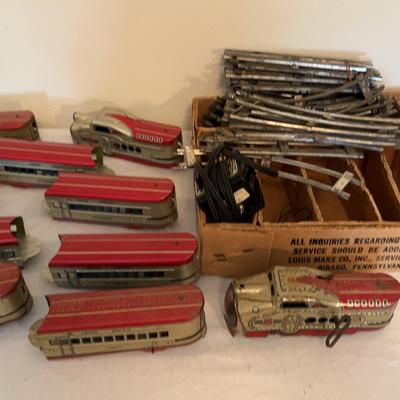 Vintage O Gauge Marx Union Pacific Passenger Train