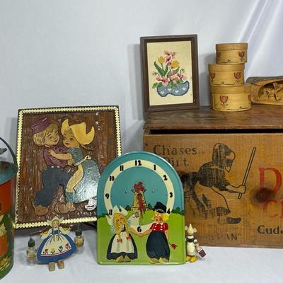 Old Dutch Cleanser Wood Crate & Others!