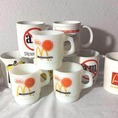 Vintage “Good Morning” McDonald’s, Milk Glass Mugs & More