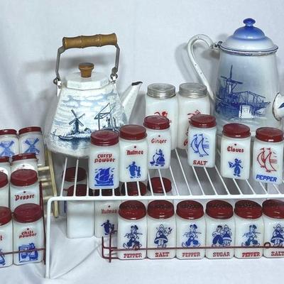 Tea Pots & Spice Containers