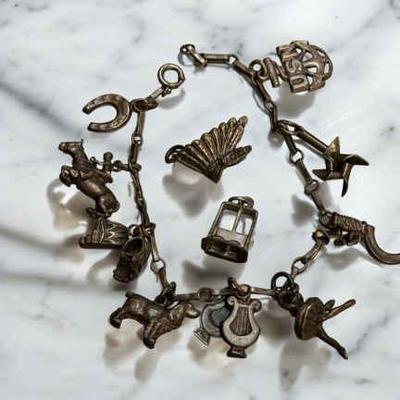 Vintage charm bracelet