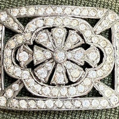 Art deco buckle or scarf holder