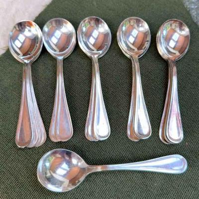 International silver company soup spoons