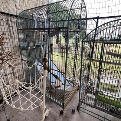 Sale Photo Thumbnail #44: Huge bird cages and baby cradle 