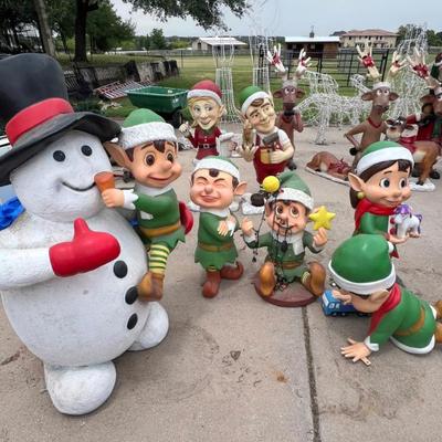 Sale Photo Thumbnail #31: More fiberglass Christmas 