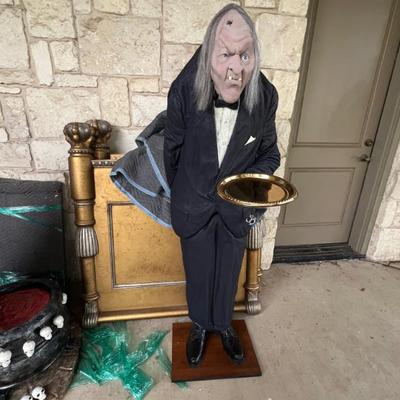 Sale Photo Thumbnail #45: Another butler! Dobson from Dept 56, we have several brand new!