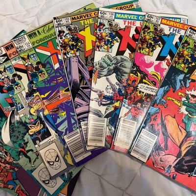 “Uncanny X-Men #151–158 Lot – Kitty’s Fairy Tale, Rogue Cameo, Brood Prelude – Claremont/Cockrum Era