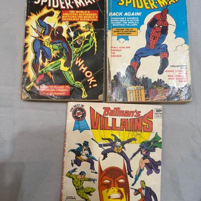 Vintage Marvel & DC Mini Comic Lot (3 Digests)