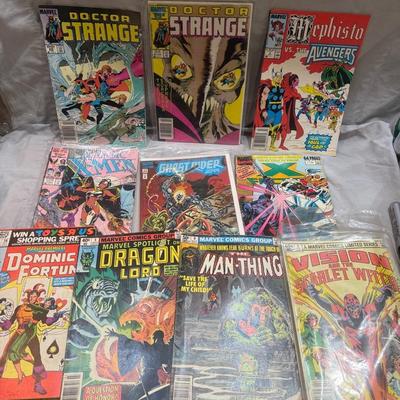 Mystic & Marvel Comic Lot – 10 Issues Total