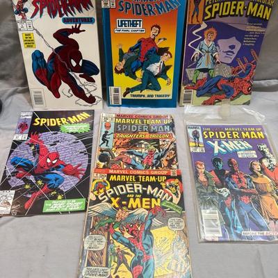 Spider-Man & Marvel Team-Up Comic Lot – Keys, Foils, First Captain Britain, Final Issue!