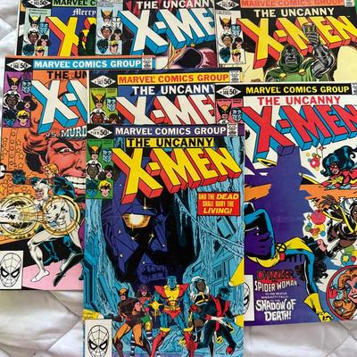 Uncanny X-Men #143–149 Lot (1980–1981)