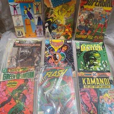DC Bronze & Modern Comic Lot – 9 Issues Total
