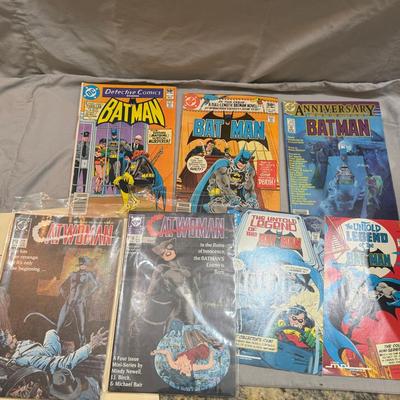 Batman & Catwoman Key Comic Lot – Bane Breaks the Bat, 40th Anniversary, Untold Legend Minis!”