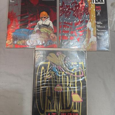 ????⚡️ 90s Marvel Foil Lot – Daredevil + Gambit (3 Issues)