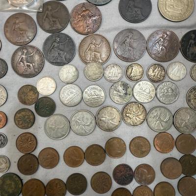 Foreign Coin Lot 1900s To 80s