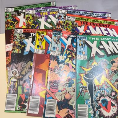 X-men Uncanny 161-165 And 167,174,178,175