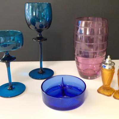 Assortment Of Colorful Collectibles