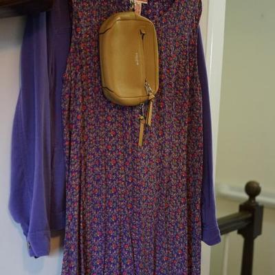 Coach and other ladies' purses. 