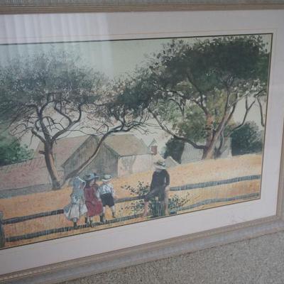 Nice selection of decorative prints and decorative items for the home or yard. 