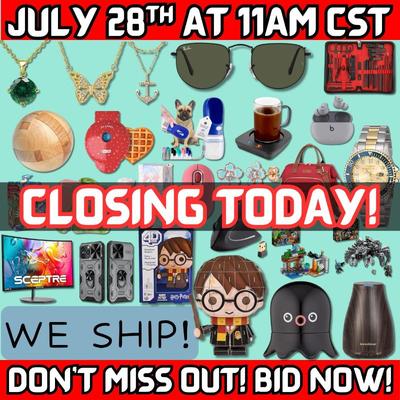 For more information and to place your bids, kindly visit us at https://garnetgazelle.hibid.com/ BID NOW!