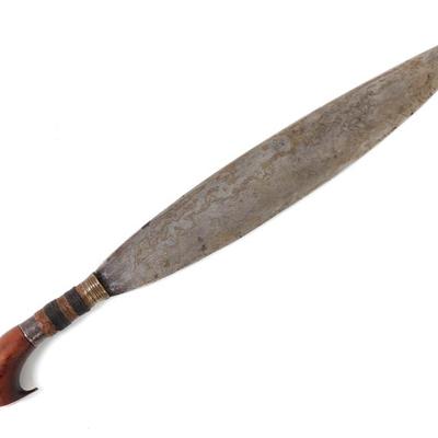 Sale Photo Thumbnail #28: Lot 27 philippines moro barong sword
