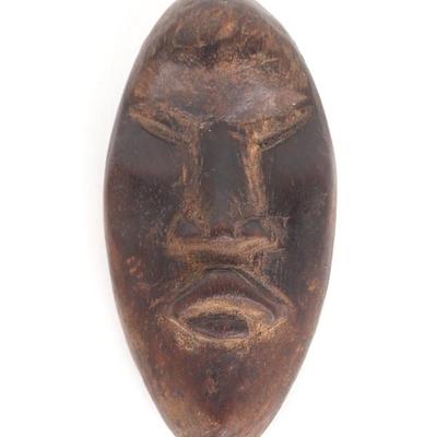 Sale Photo Thumbnail #473: Lot 473 african miniature passport mask ivory coast