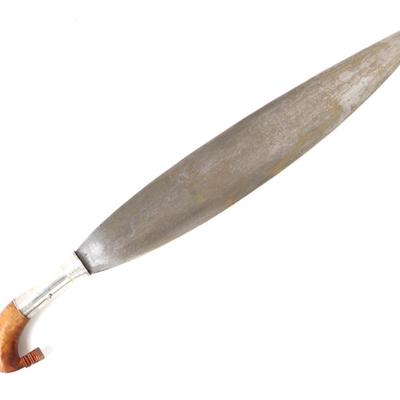 Sale Photo Thumbnail #29: Lot 28 19th c philippines moro barong sword